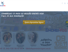 Tablet Screenshot of missaoencheivos.com.br